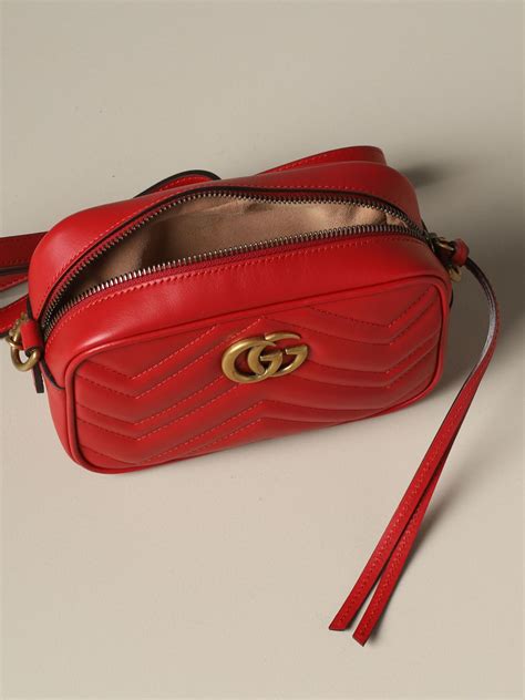 gucci purse replica black quiltted red|gucci quilted shoulder bag.